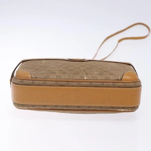 GUCCI Micro GG Supreme Shoulder Bag PVC Beige Gold 007 904 0423 Auth bs29068 - Picture 10 of 15